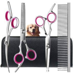 TINMARDA Professional Dog Grooming Scissors Kit